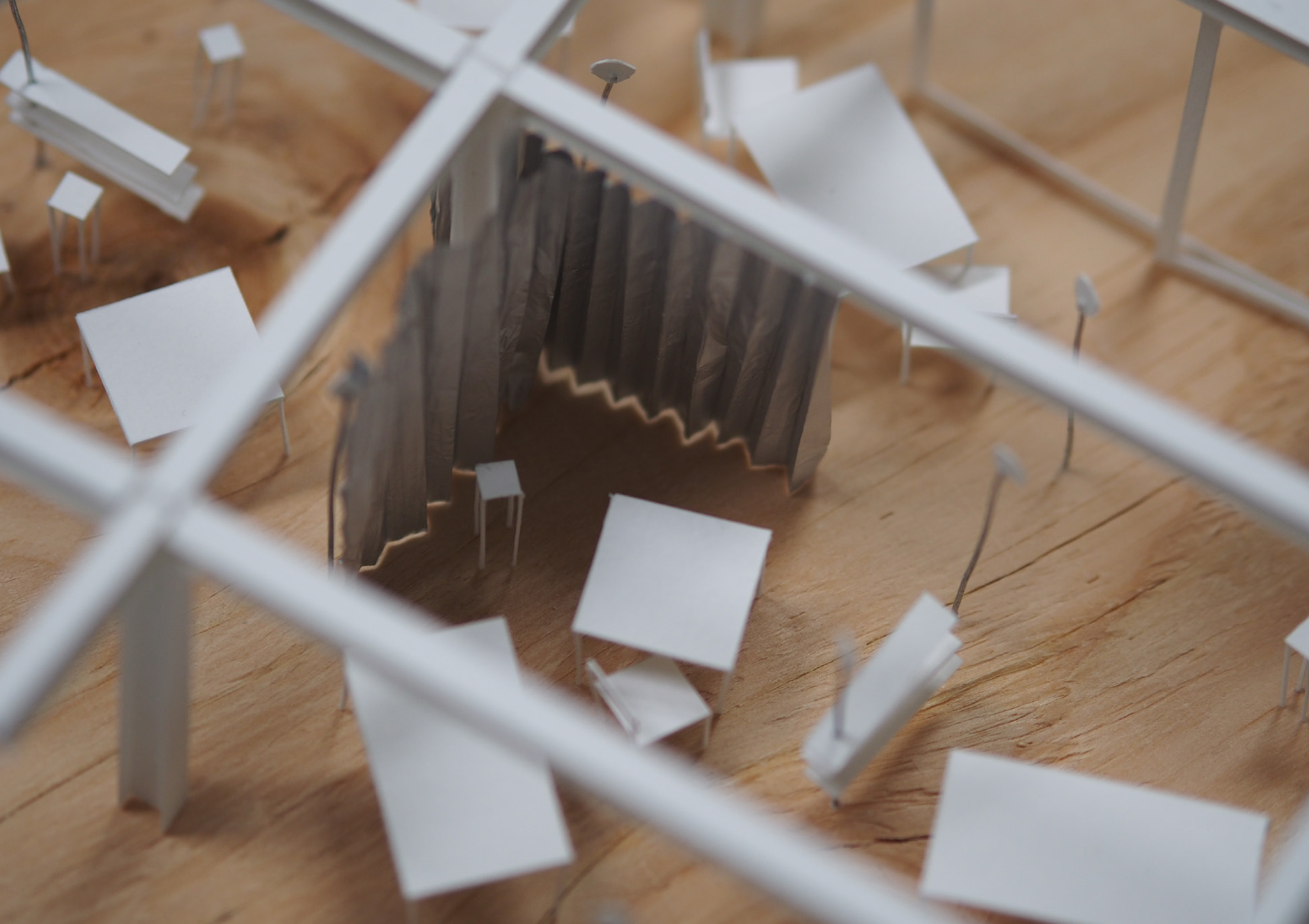 Mobilier thermique pour une école de musique